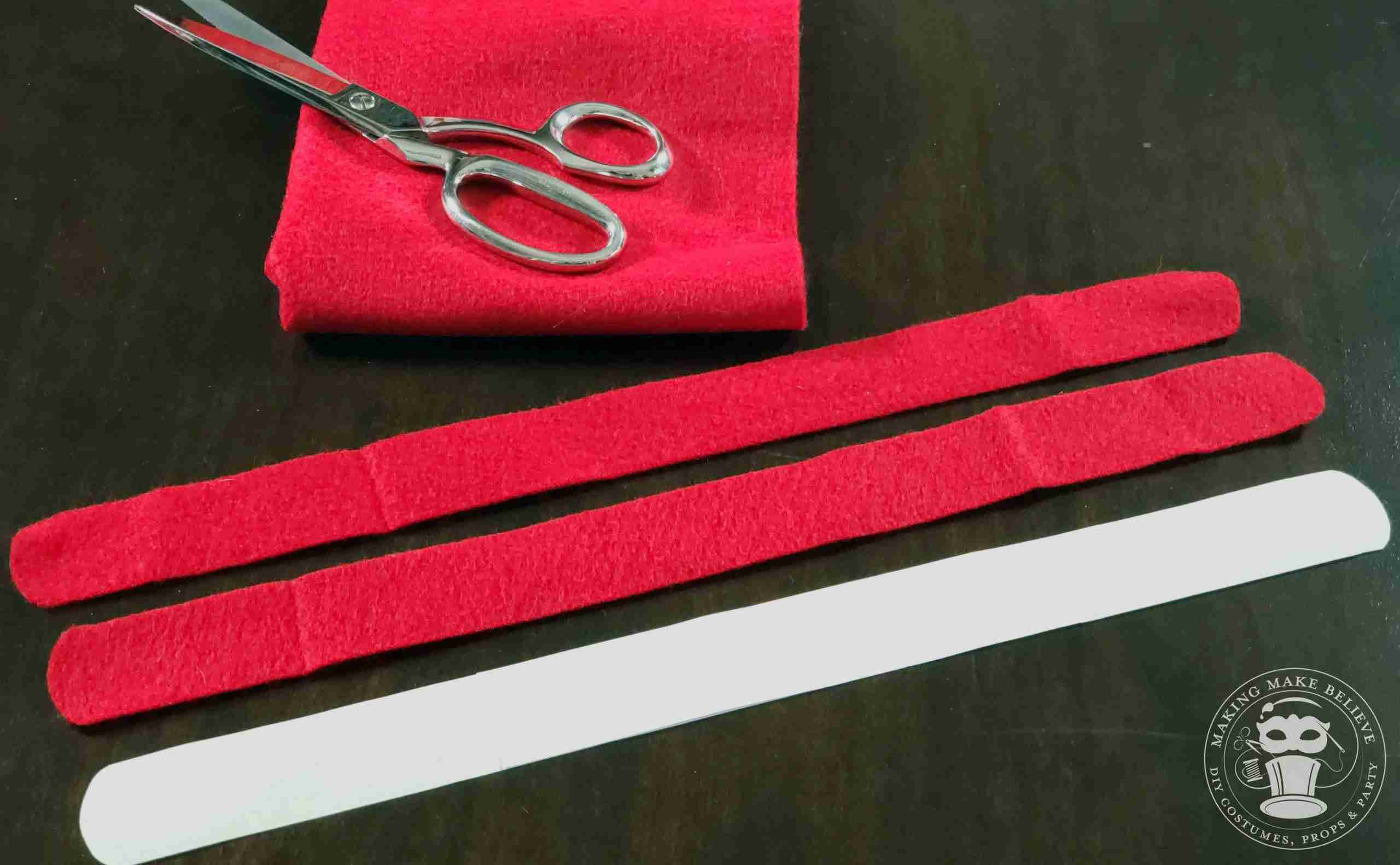Cut out two pieces