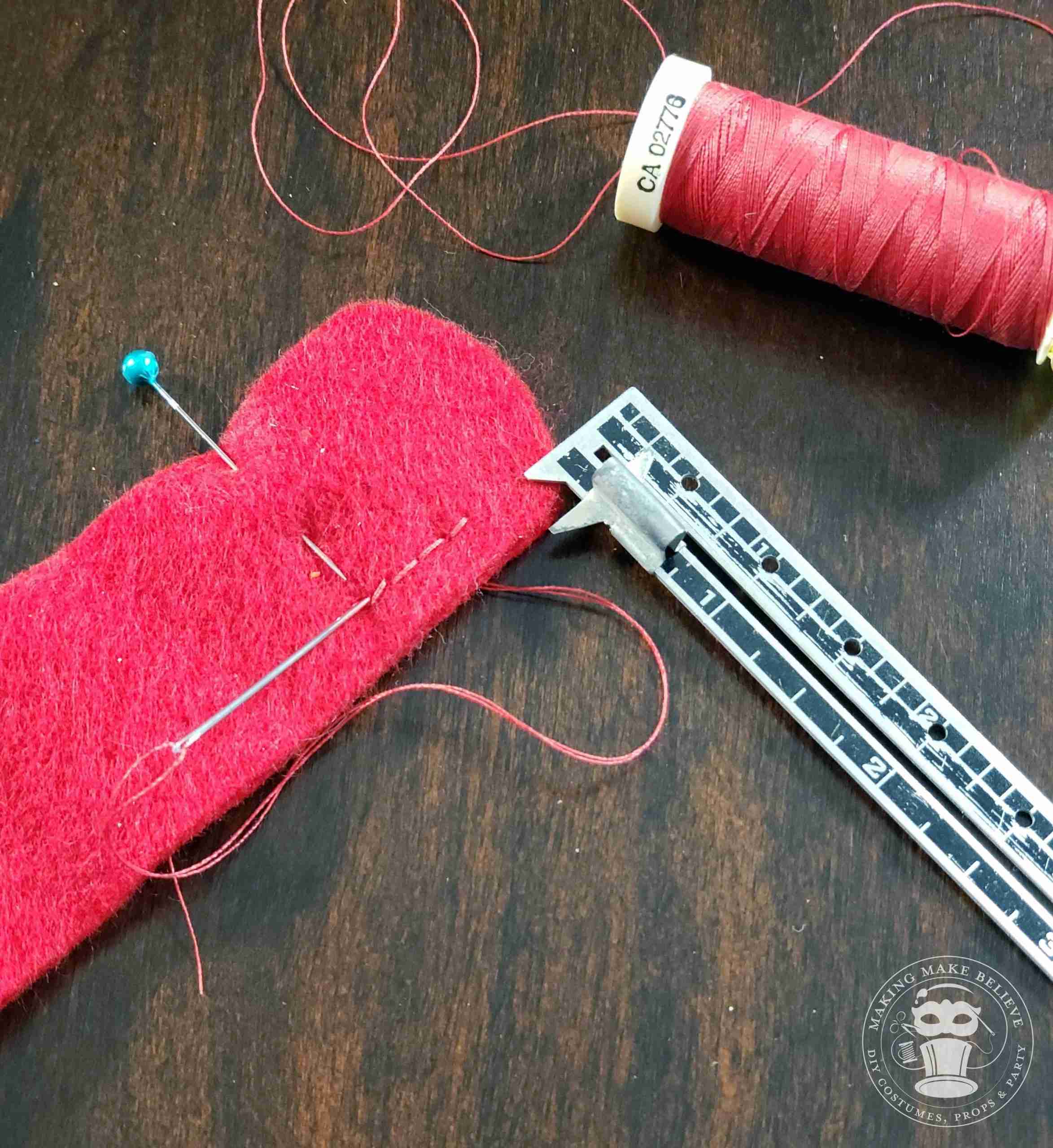 Stitch pieces together
