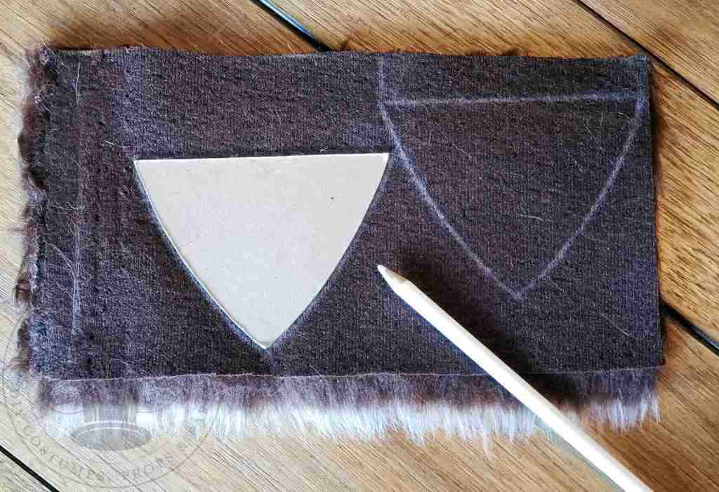 How To Cut Faux Fur - Transfer Pattern