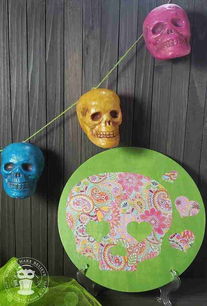 Halloween Wall Skull Decor