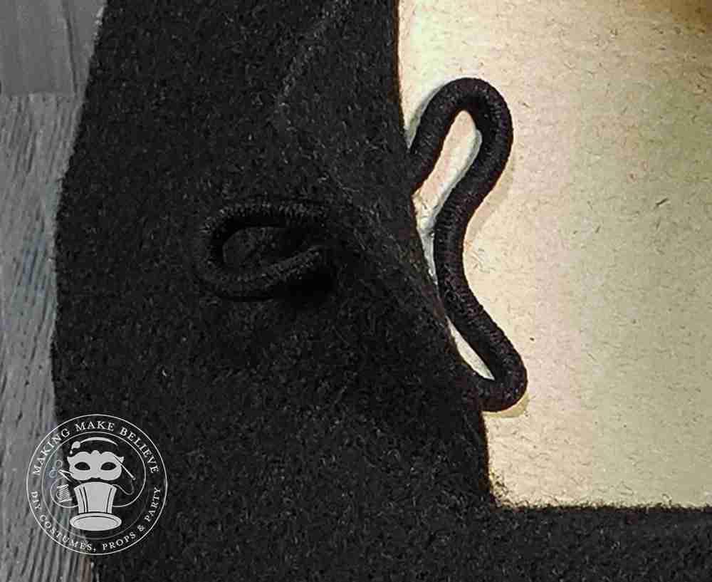 Close up of hair tie