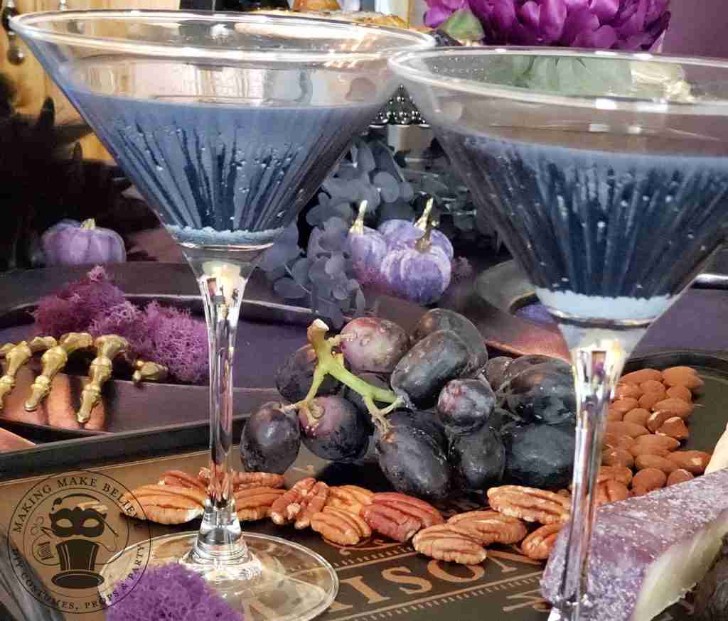 Black Vodka Martini Micro Halloween Party