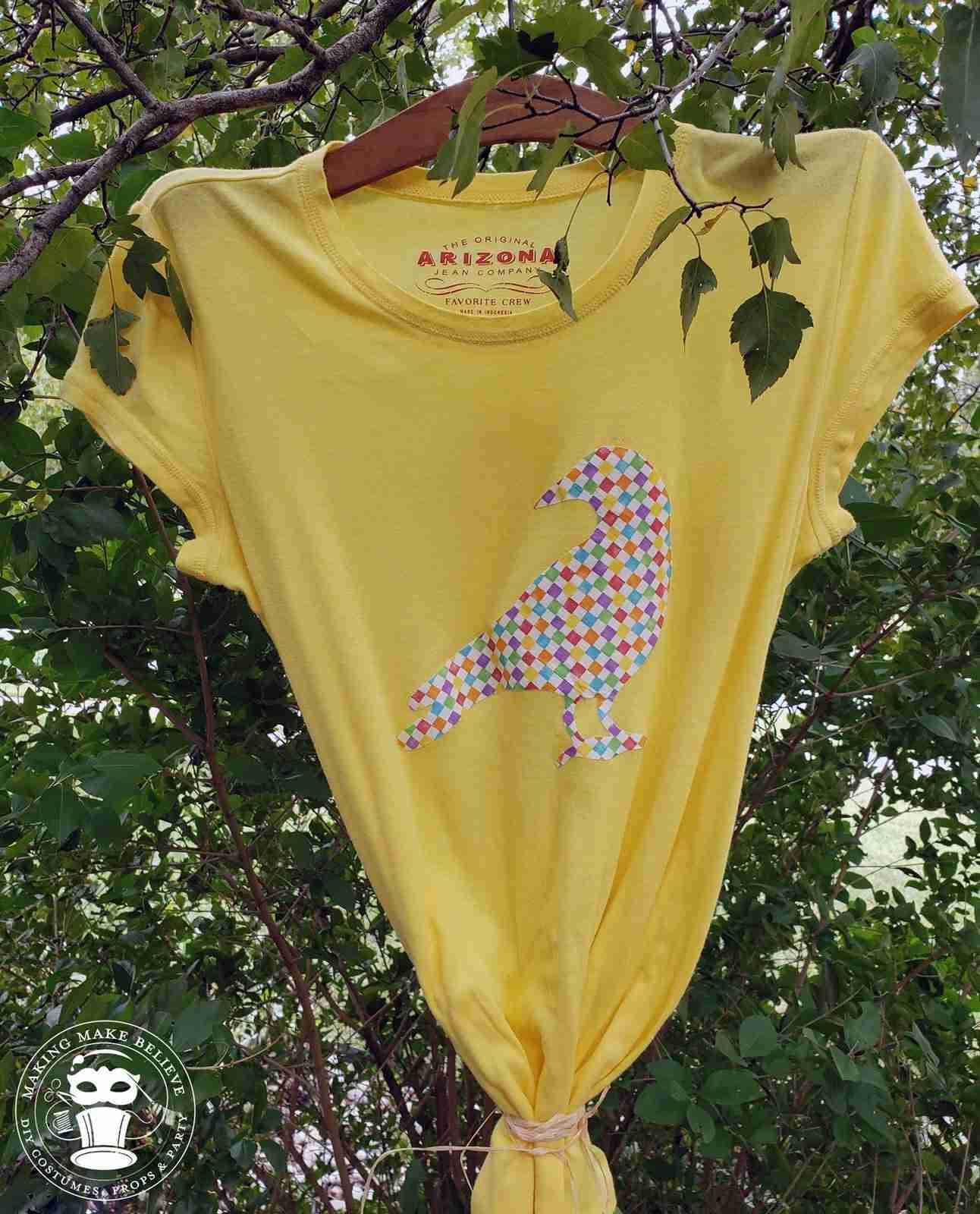 DIY Unique Scarecrow Costume T-Shirt