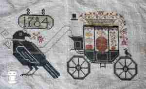 Halloween Delivery Cross Stitch