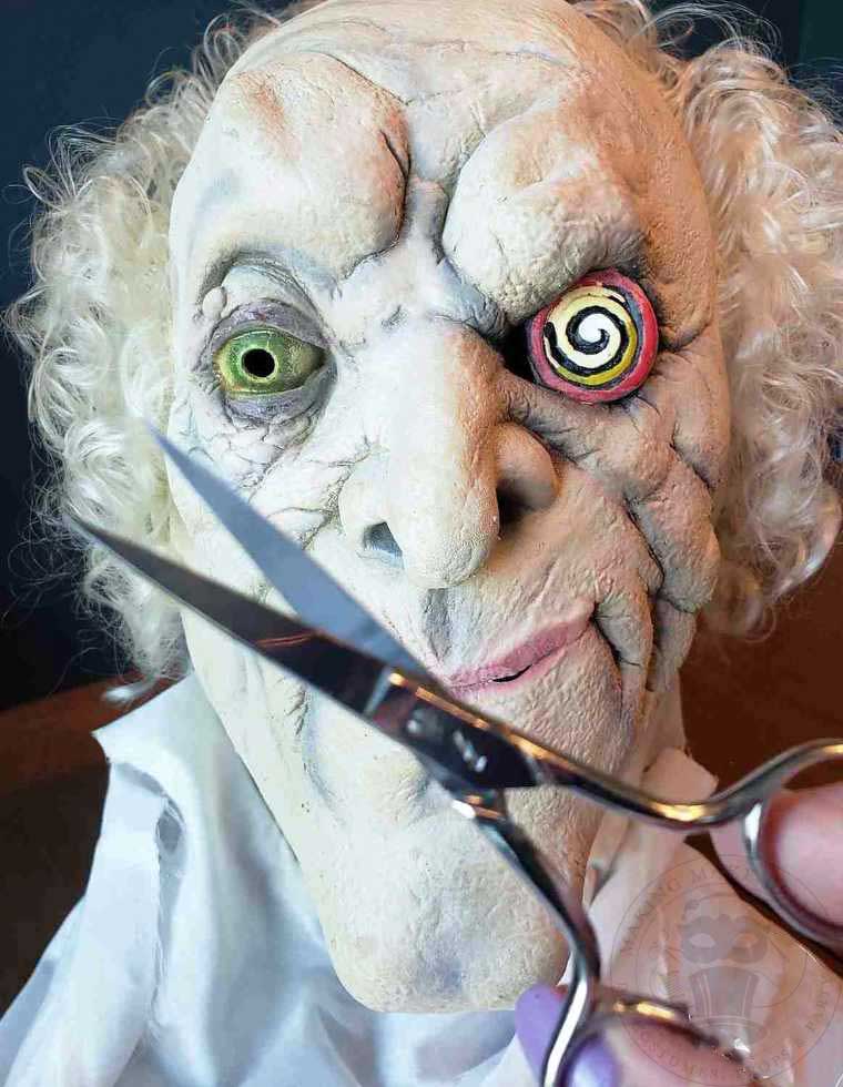 Trim mask openings for better ventilation and visibility