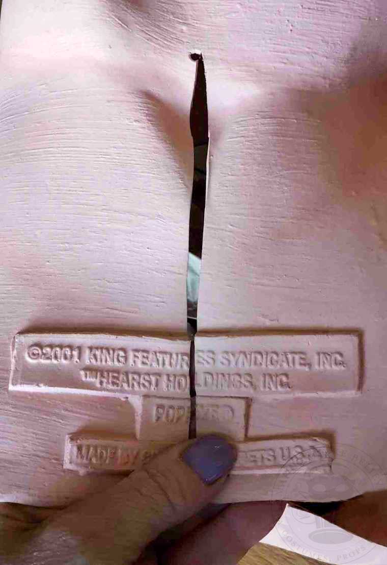 Extend or create slit in mask for a better fit