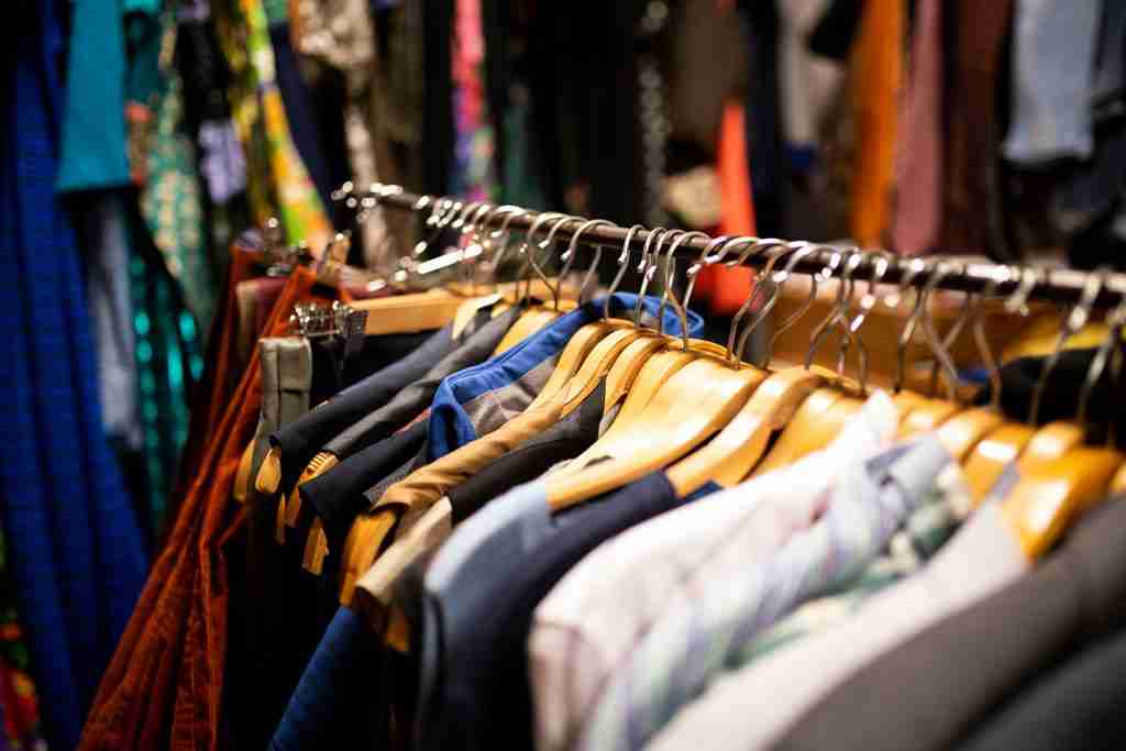 On the hunt for costumes at the thrift store