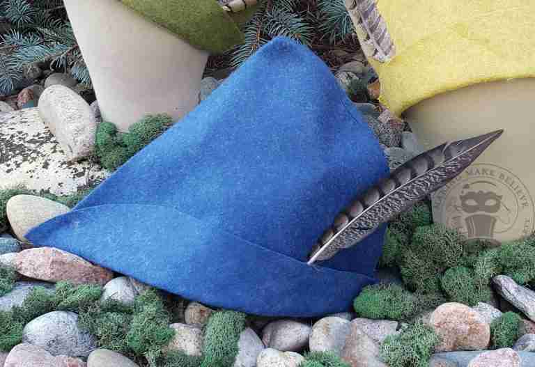 Robin Hood Hat Blue Royal