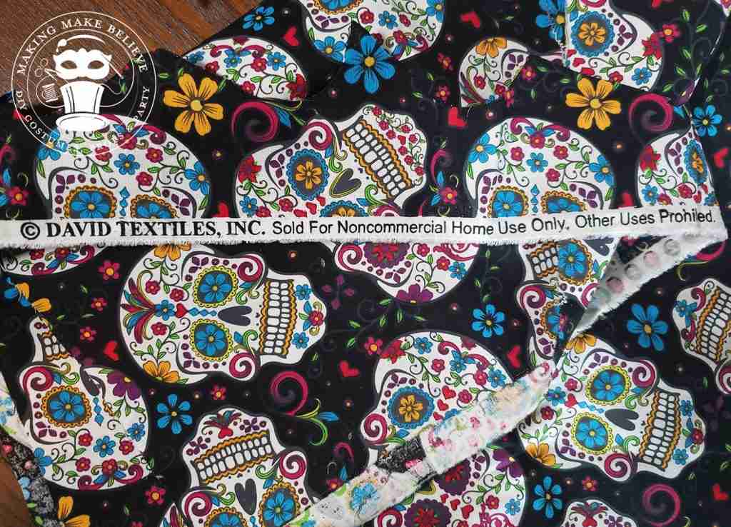 David's Textiles Sugar Skulls Fabric