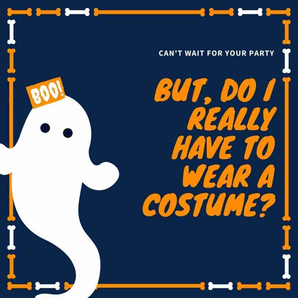 Costume Required