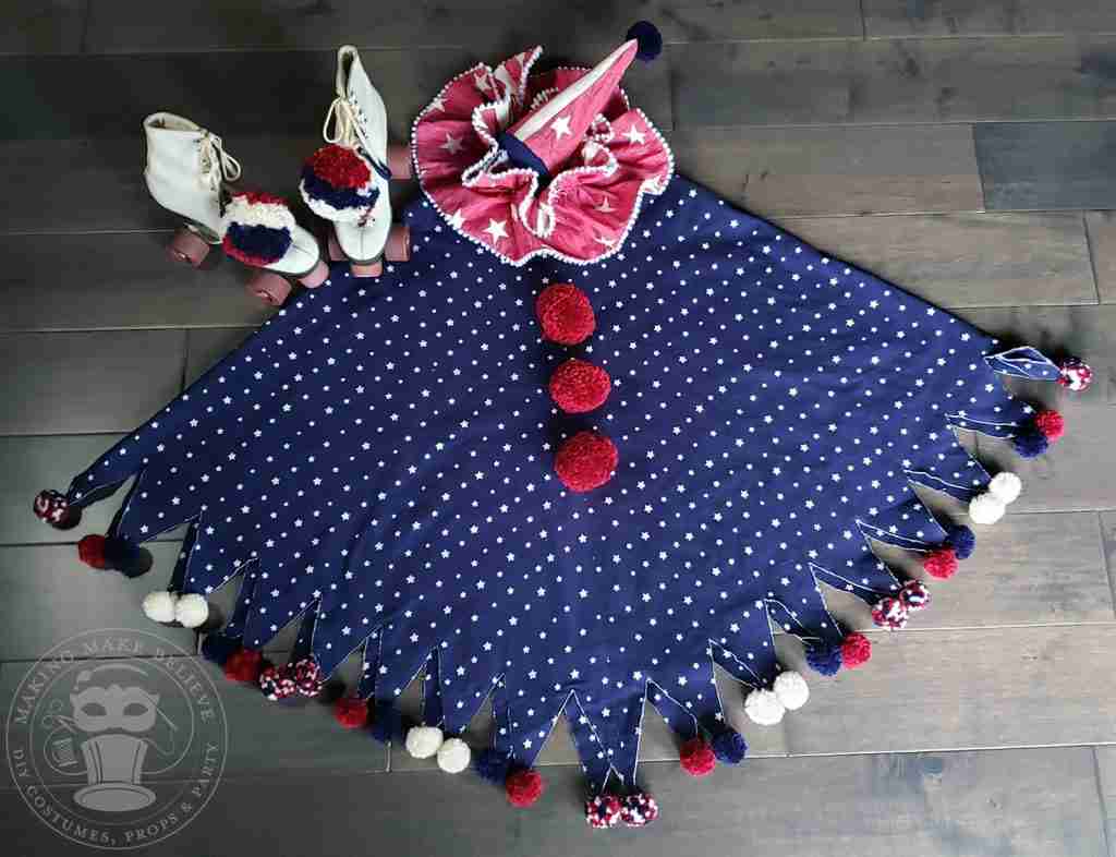 Poncho Clown Costume