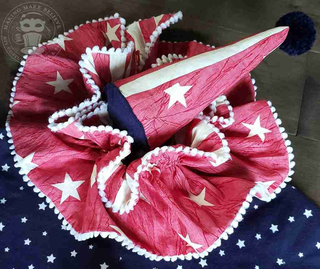 Clown Ruffle Collar and Hat