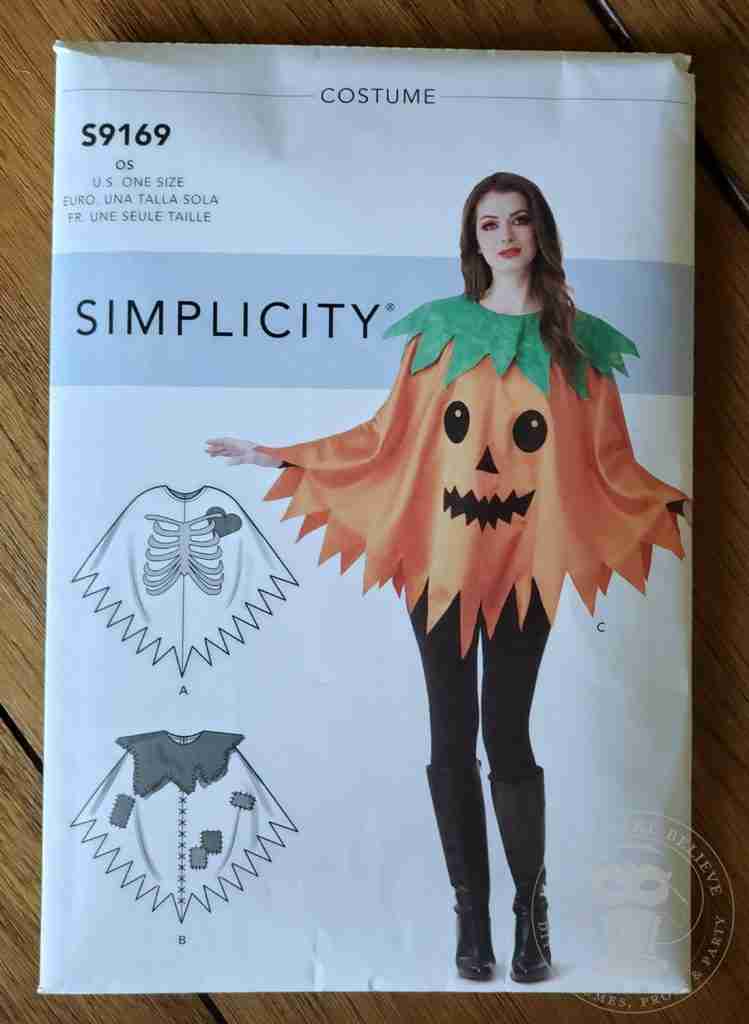 Simplicity Poncho Costume Pattern S9169