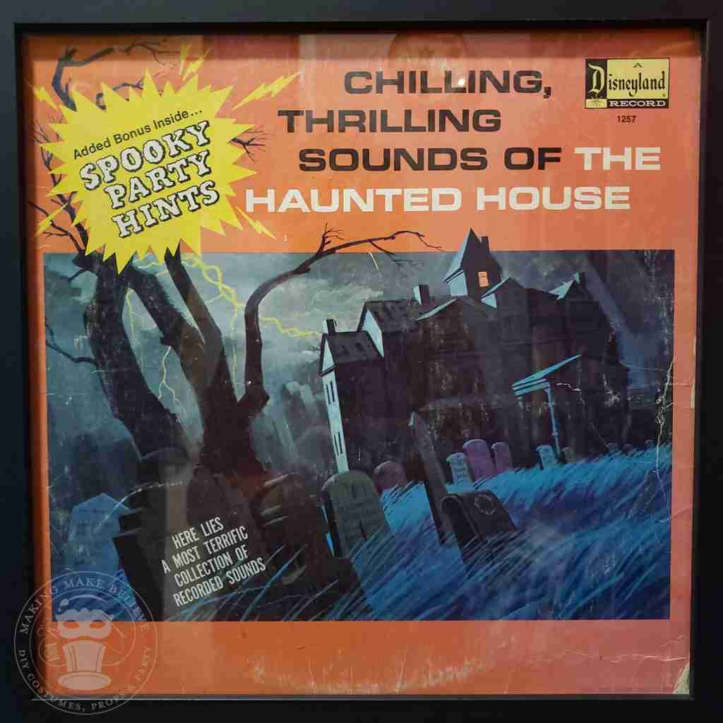 Vintage Disney Chilling Thrilling Sounds of the Haunted House Album