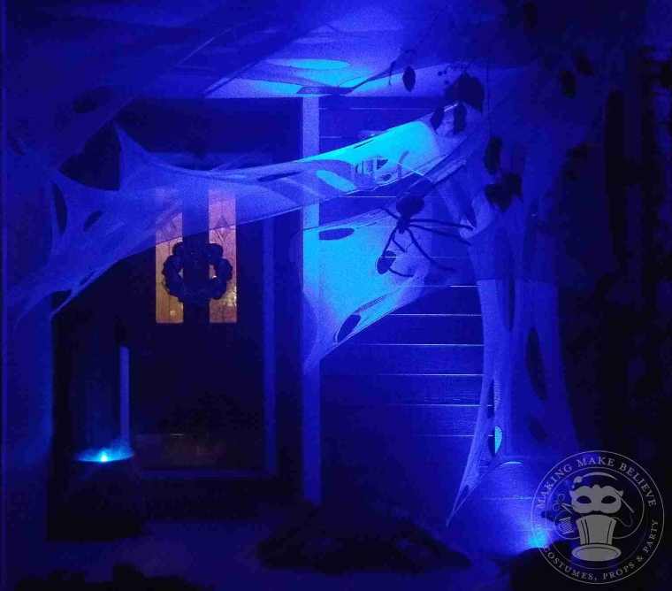 Halloween Haunted House Spider Webbing