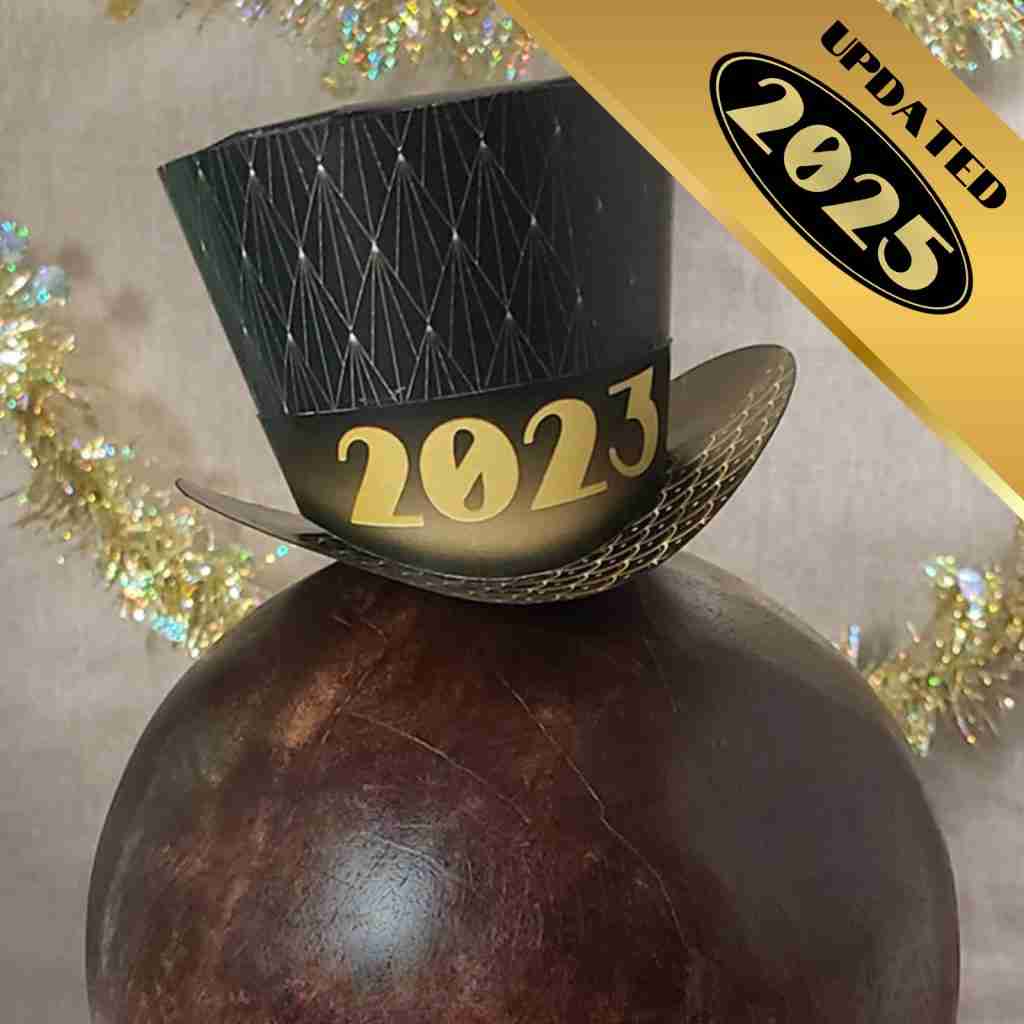 NYE Roaring 20s Art Deco Crowns & Topper Updated w Banner
