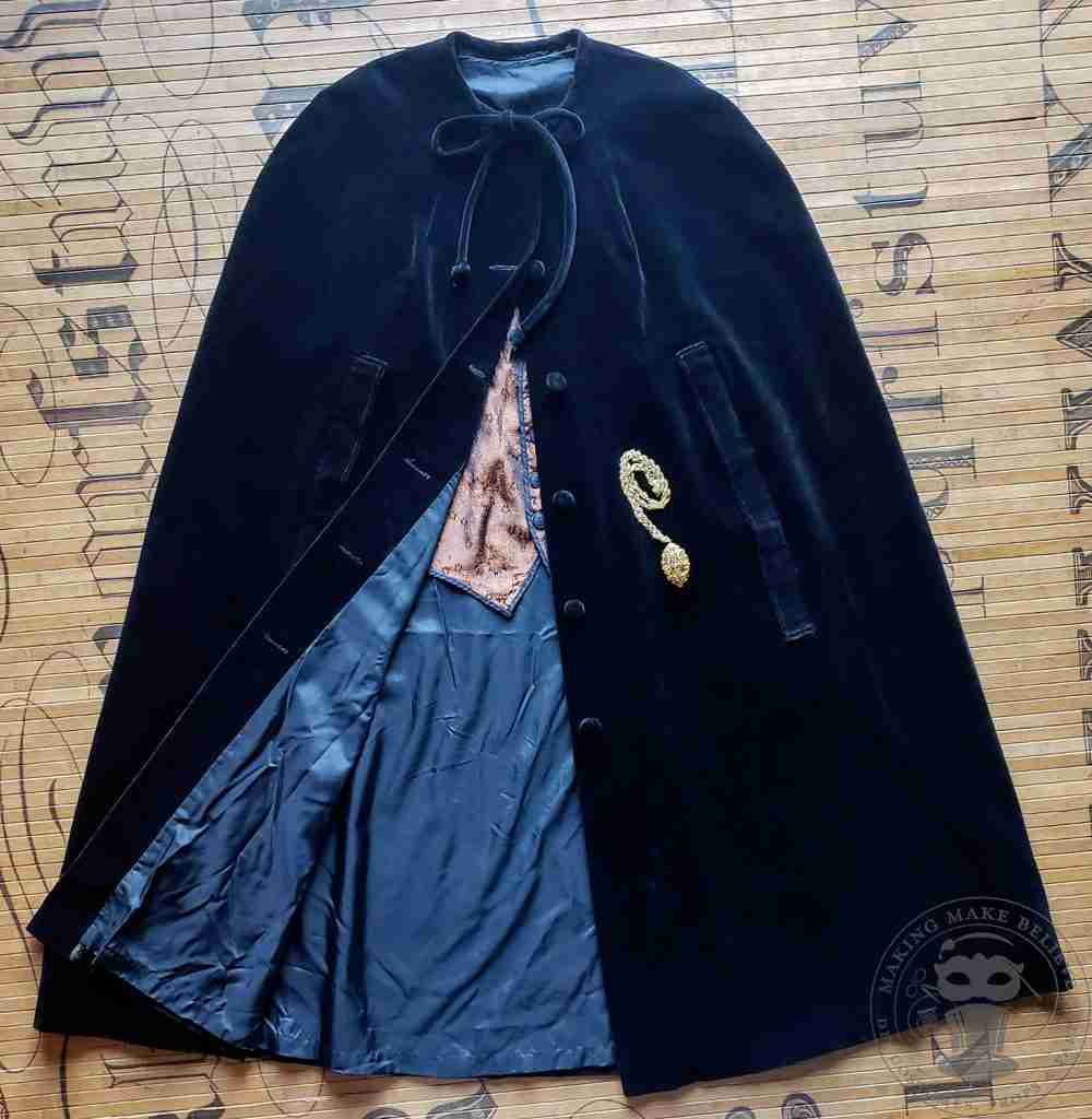 Vintage Vampire Guy Cape