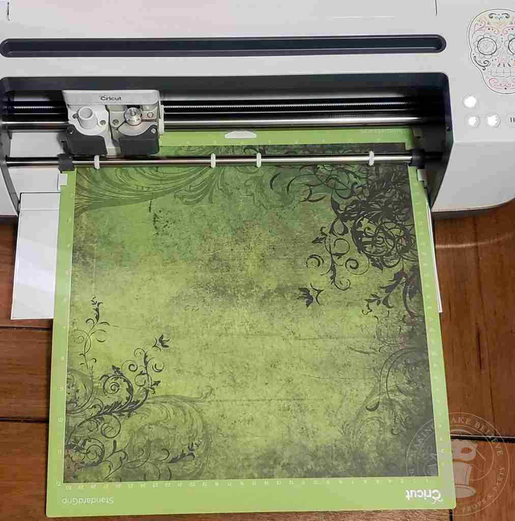 Skulls cut using a Cricut