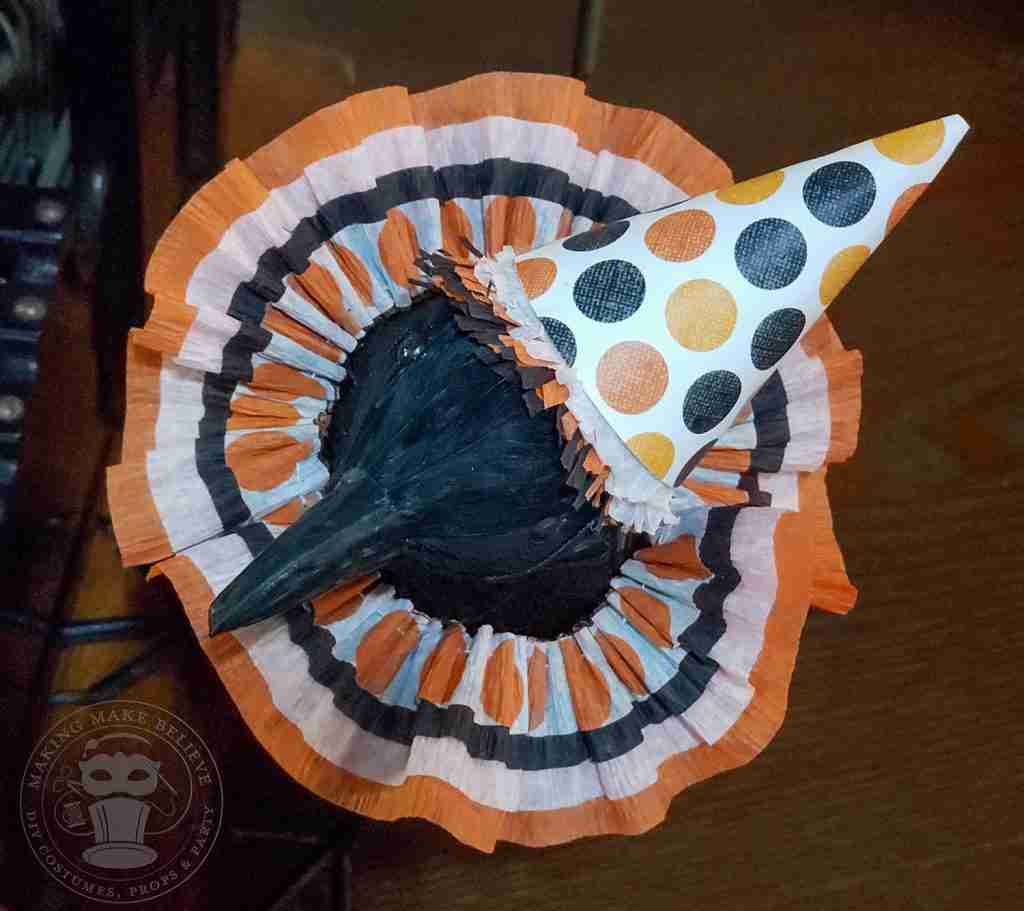 Vintage Look Halloween Crow