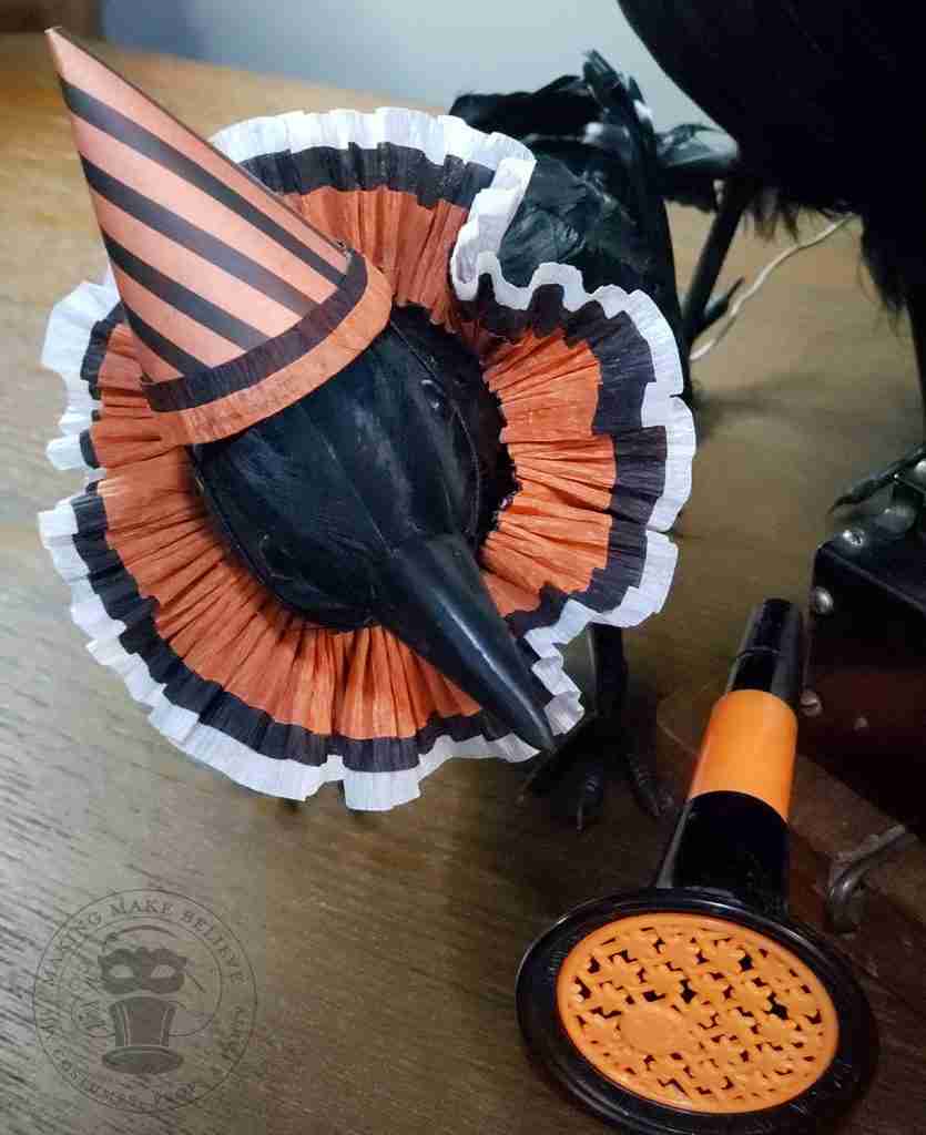 Vintage Look Halloween Crow