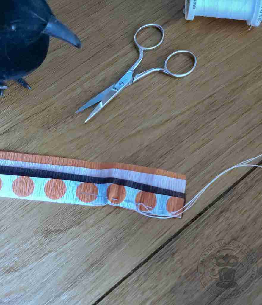 Stack and stitch streamer layers together