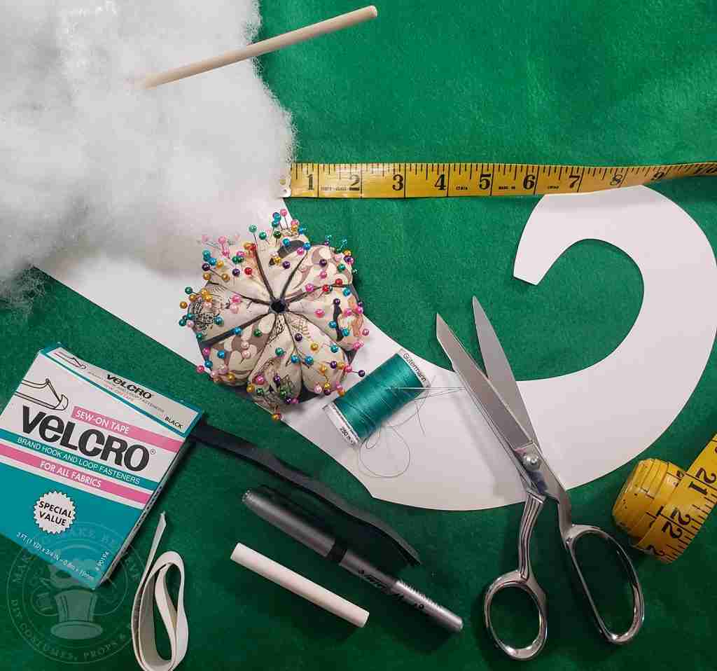 Supplies for Elf Shoe Covers