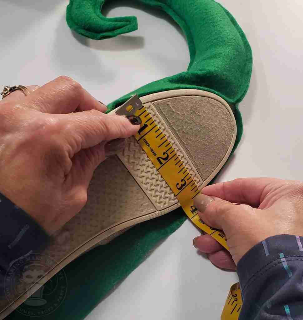 Measure Across Ball of Foot