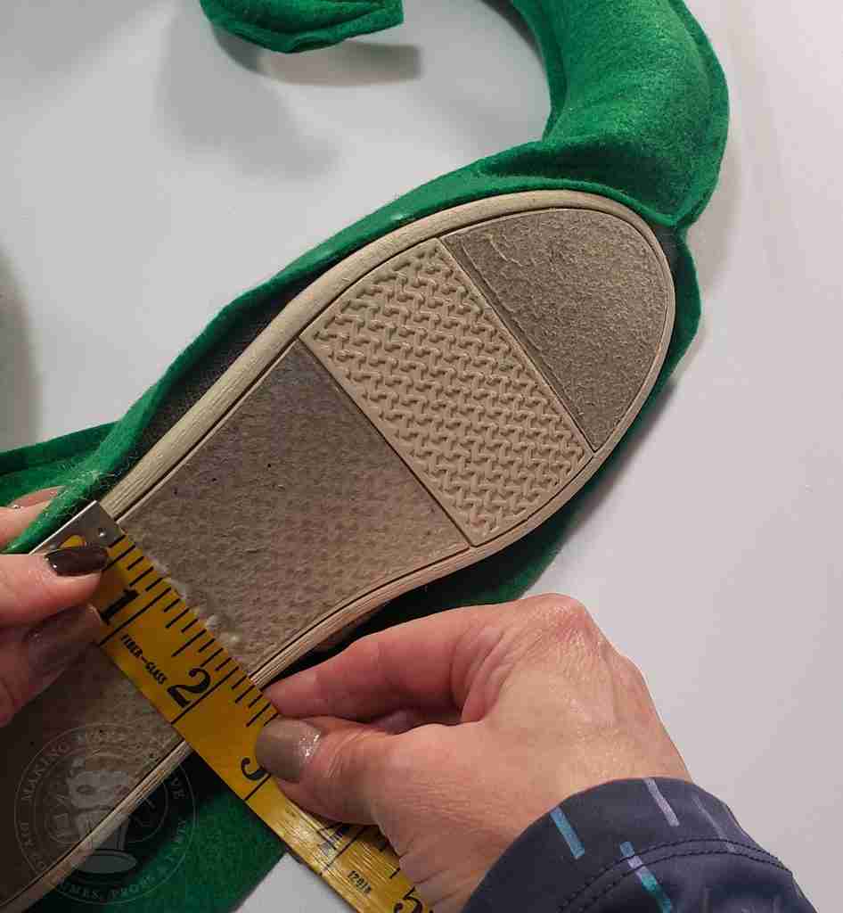 Measure Across Arch of Foot