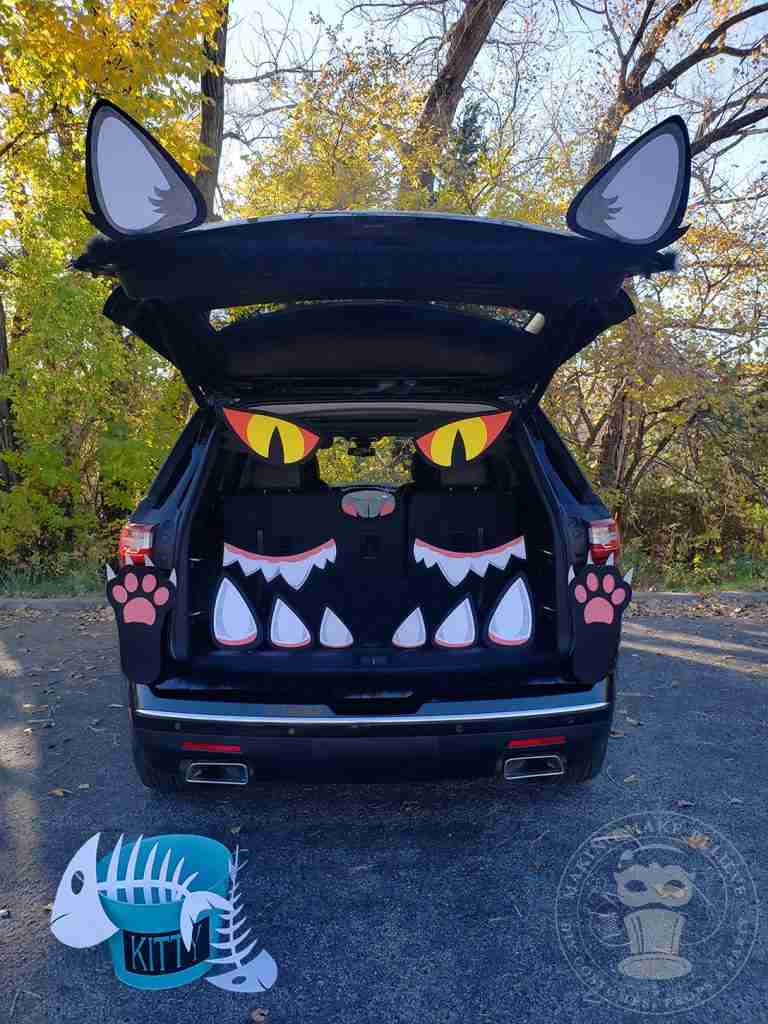 Trunk or Treat Cat Car