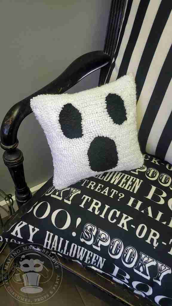 Boo ghost pillow