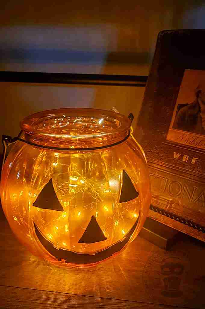 Glass Jack O Lantern
