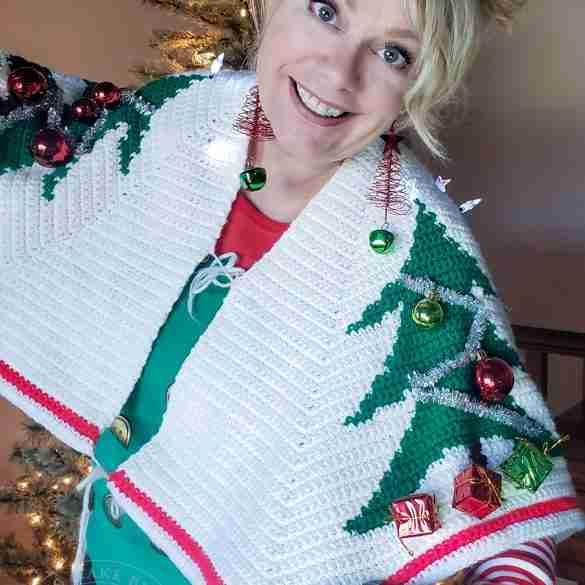 Ugly Christmas Sweater From Tree Skirt