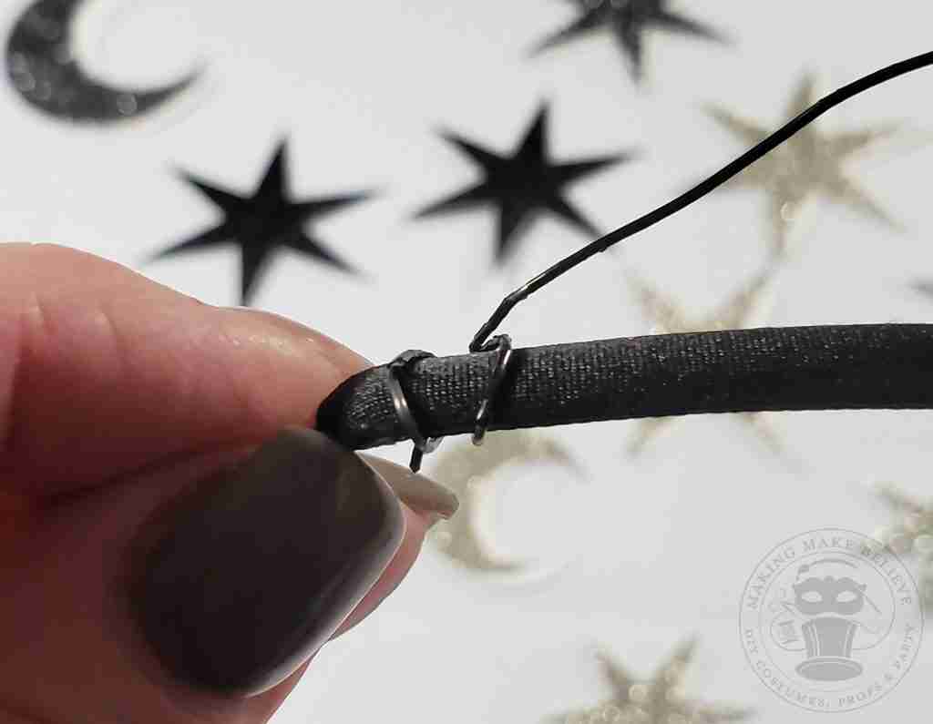 Wrap Wire Onto Headband