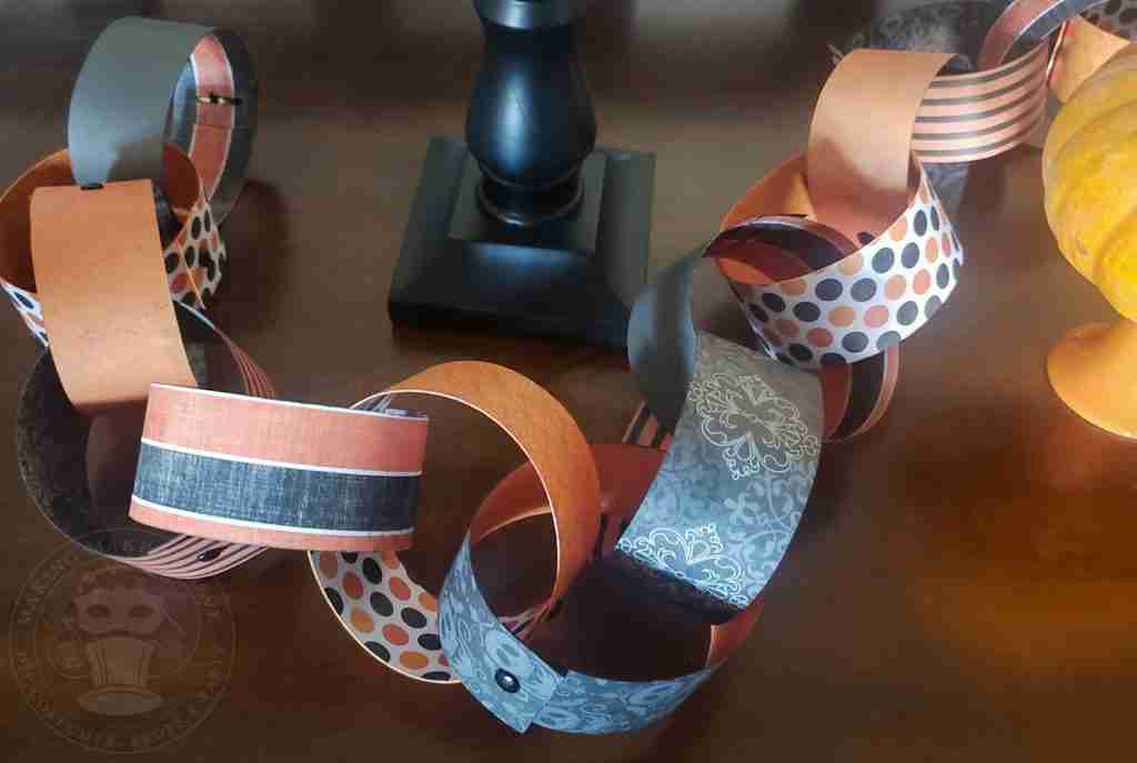 Halloween Paper Chain Garland