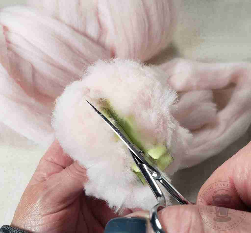 Cut Yarn Down The Center