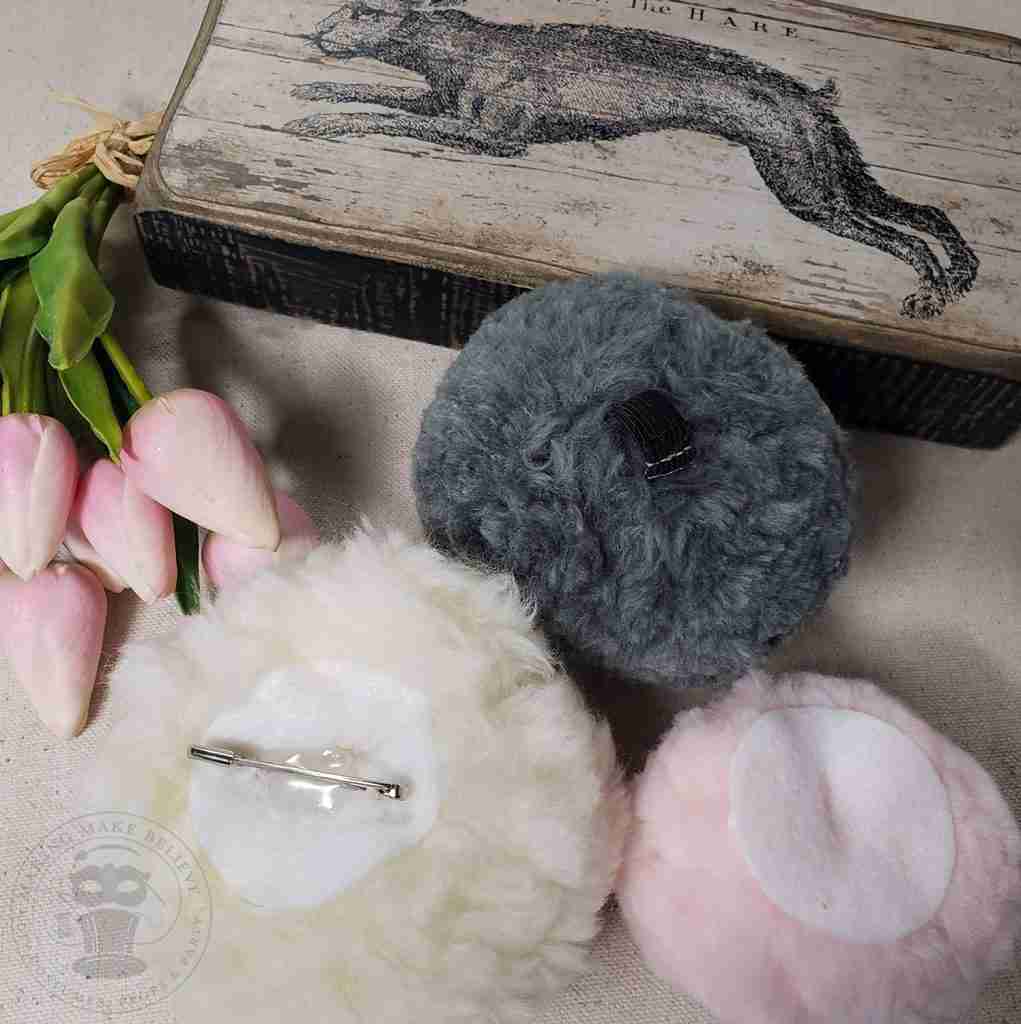 DIY Fluffy Costume Bunny Tail 3 Styles