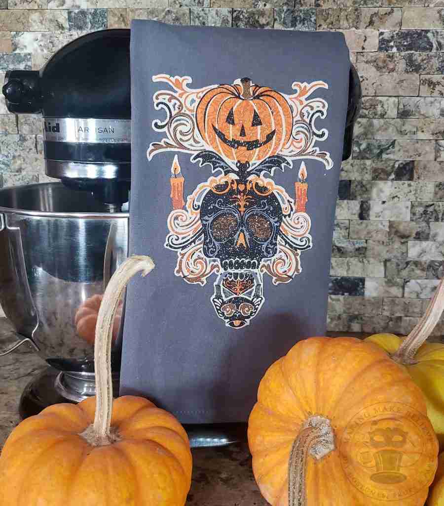 Haunted Halloween Tea Towels