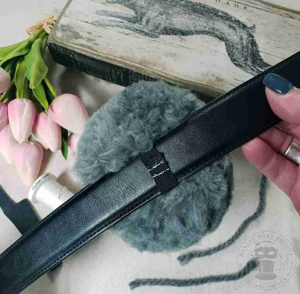 Slip DIY Fluffy Bunny Tail Onto Belt