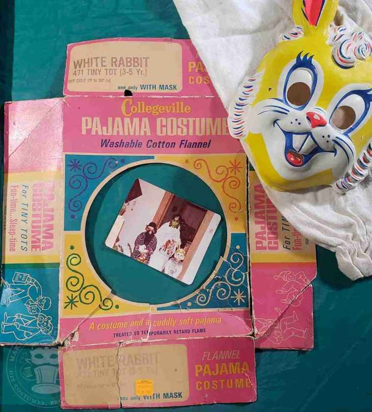 Vintage Collegeville Bunny Costume with Box