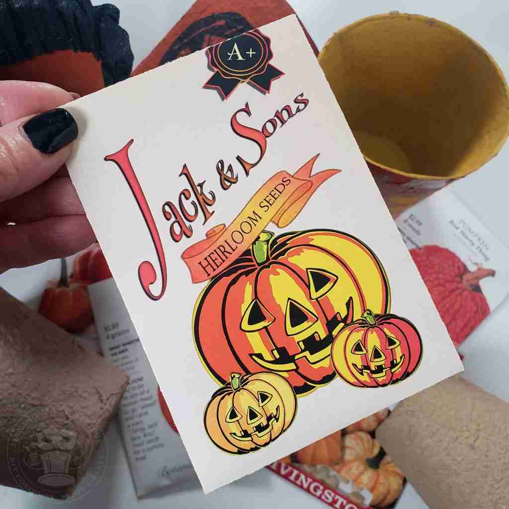 Vintage Inspired Halloween Seed Pack