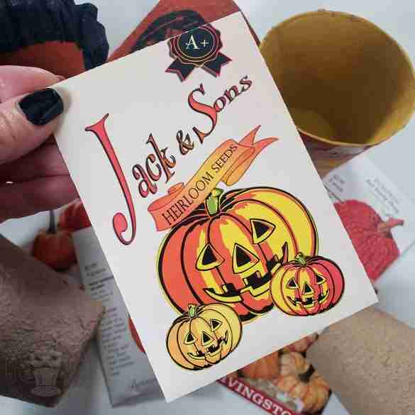 Vintage Inspired Halloween Seed Pack