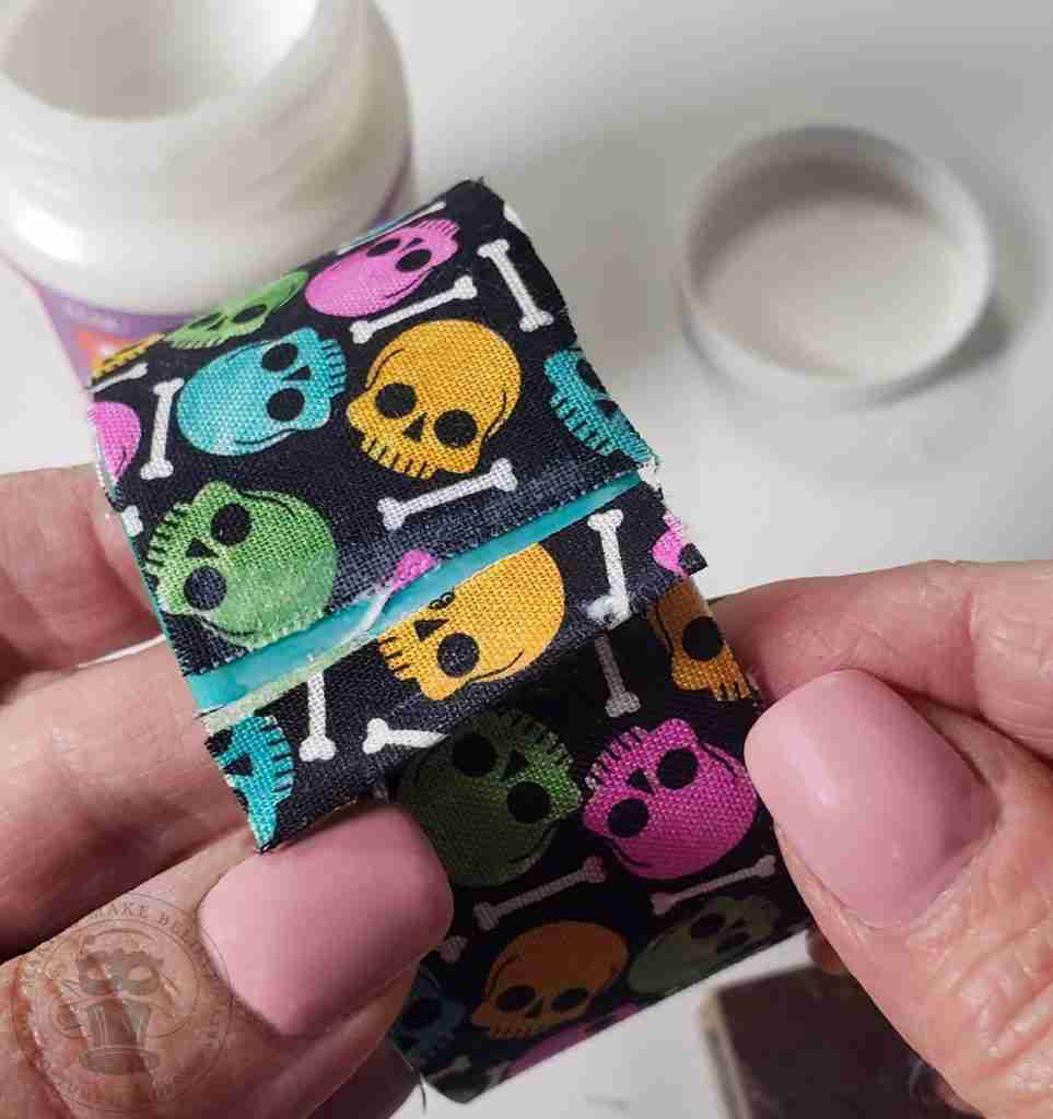 Fold Over End For Clean Finish
