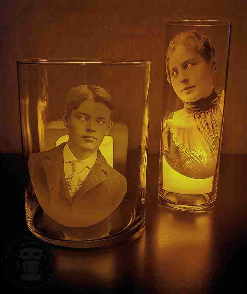 Upcycle Halloween Haunted Candles
