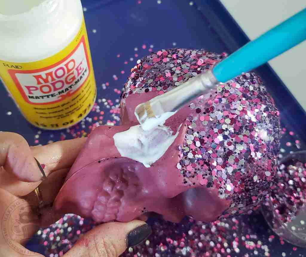 Craft Glitter Tips - Add Glitter In Sections