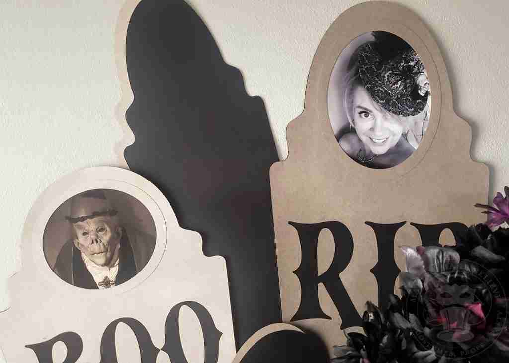 Portraits In Tombstones Closeup