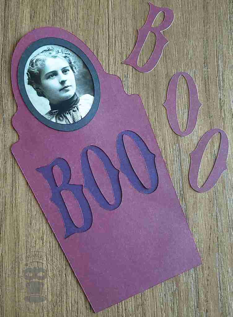 DIY Halloween Party Decorations Tombstone Portraits
