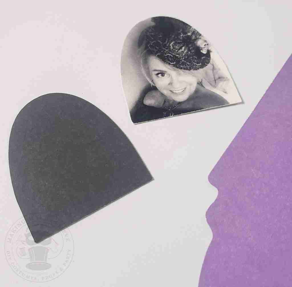 Use Template To cut Out Photo