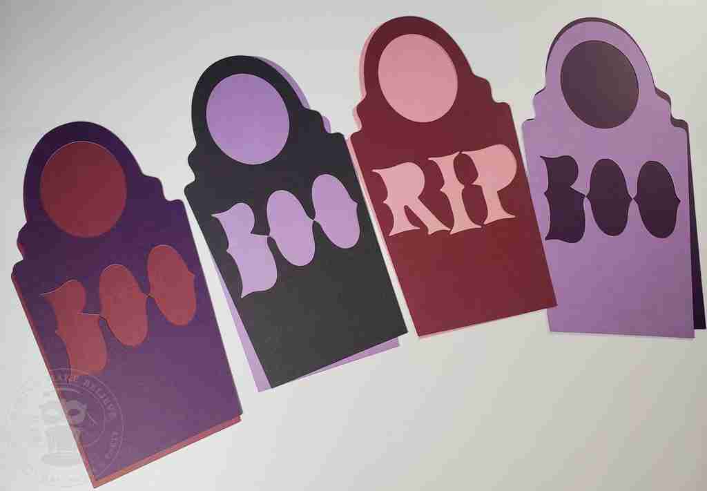 Cut Out Large Tombstones