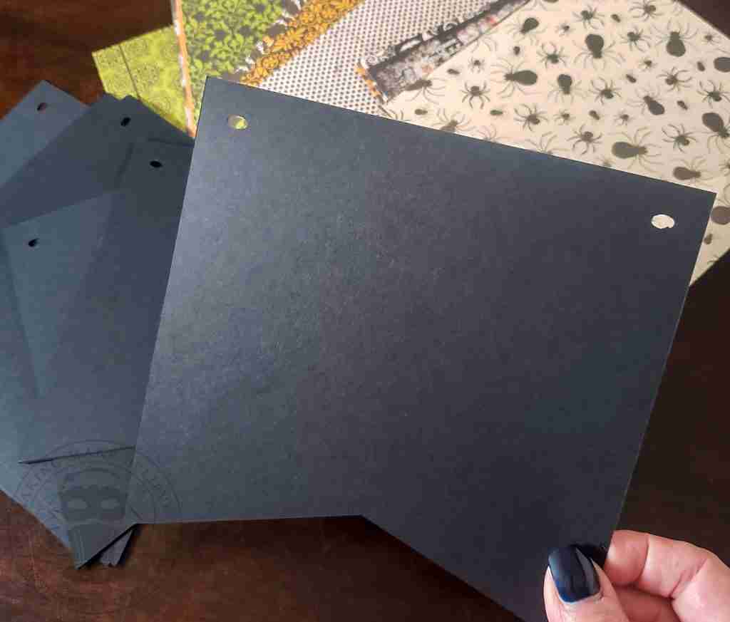 Easy Happy Halloween Banner Supplies