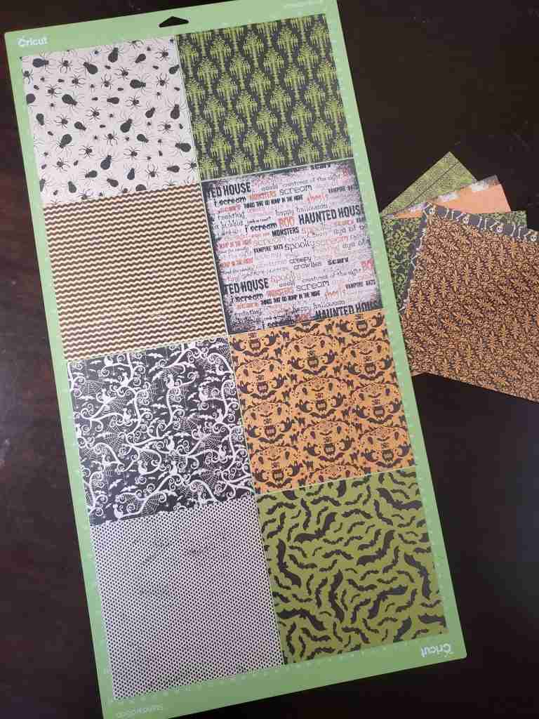 6x6 Papers On Cricut Mat